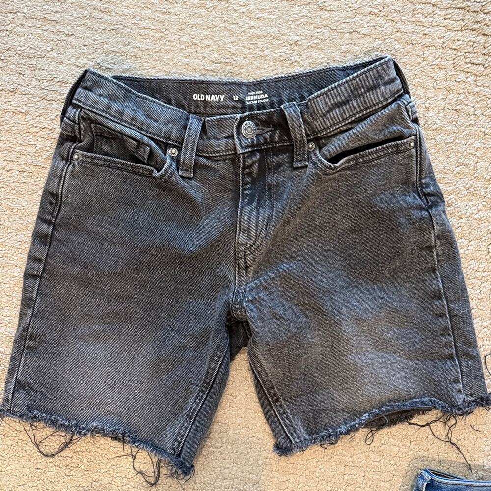 Size 12 Girl's Jean Shorts Lot Bundle - Picture 3 of 8
